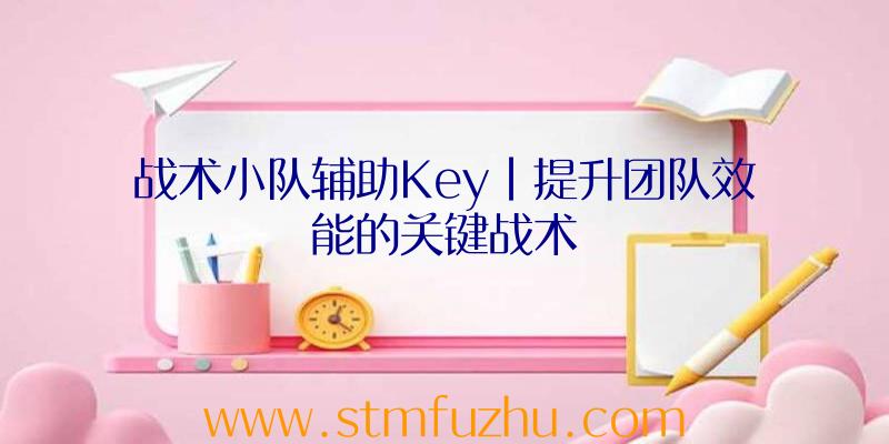 战术小队辅助Key|提升团队效能的关键战术